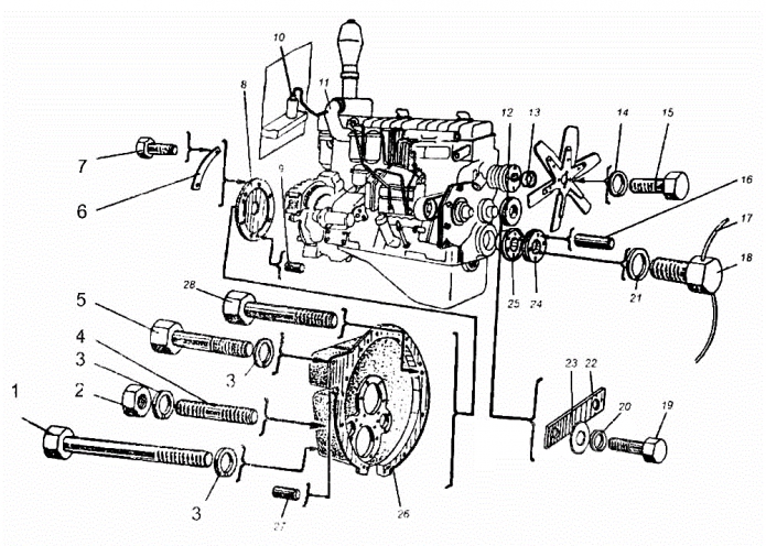 Агрегат силовой 342(1)