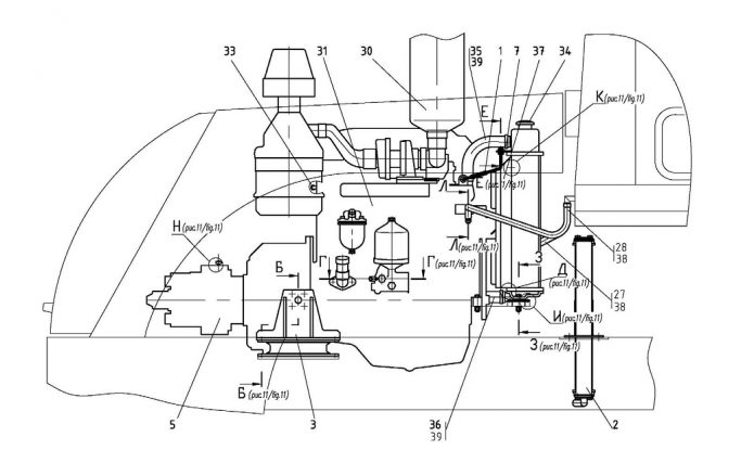 Агрегат силовой 6712А(1)