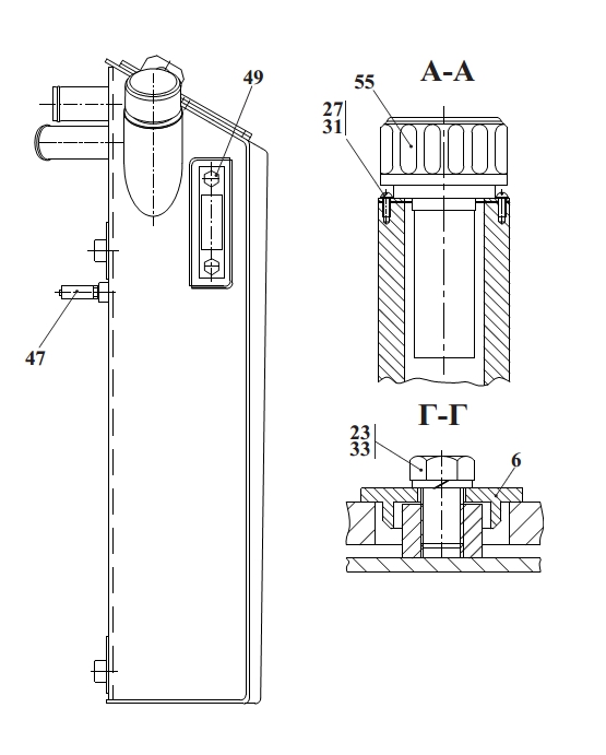 Бак гидравлический 2243В (1)
