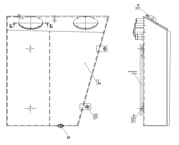 Бак гидравлический 2551(1)