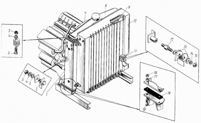 Бак системы смазки 9531 (ДЭ-226)