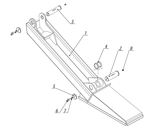 Башмак опорный 702ЕА(1)