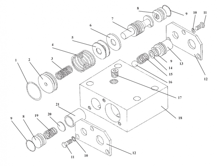 Блок клапанов 333А(1)