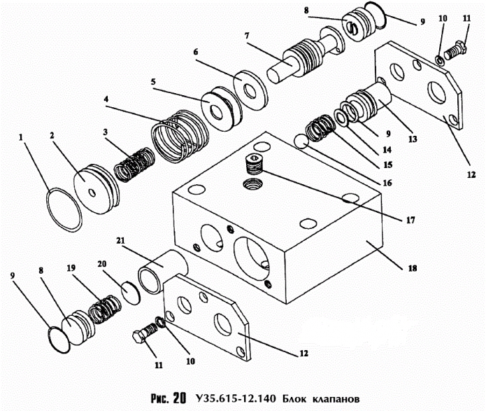 Блок клапанов 342с(1)