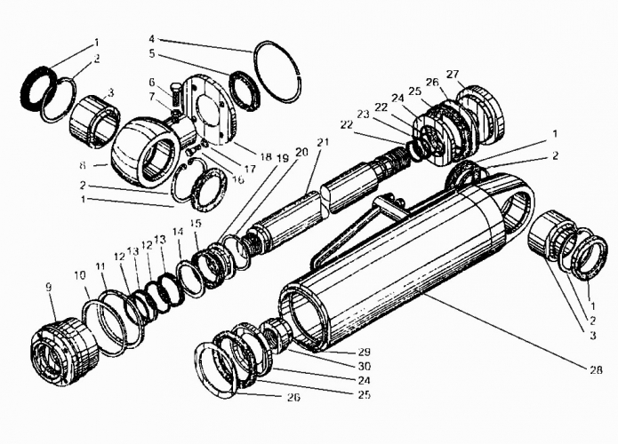 Цилиндр ковшовый 333(1)
