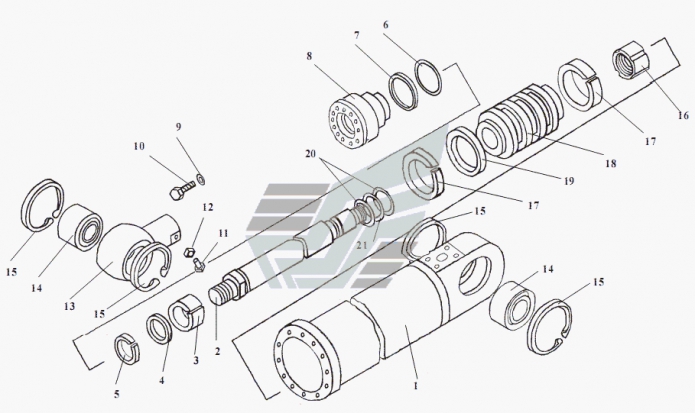 Цилиндр ковшовый 351(1)