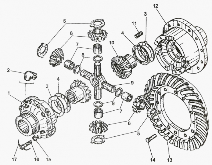Дифференциал 327(1)