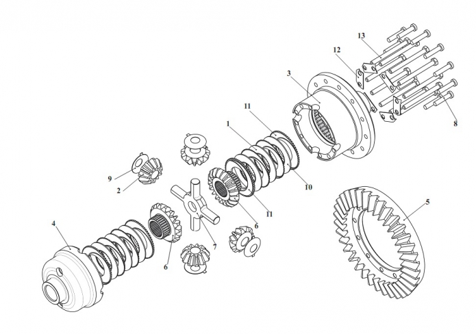 Дифференциал 332В, В4,С4-02(1)