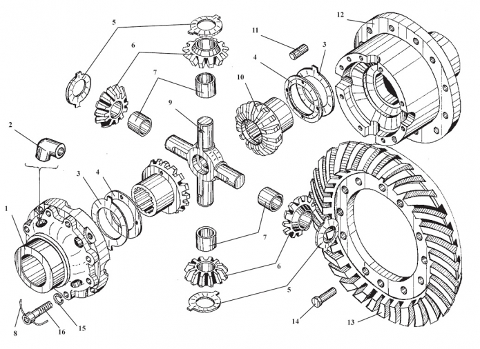 Дифференциал 333А(1)