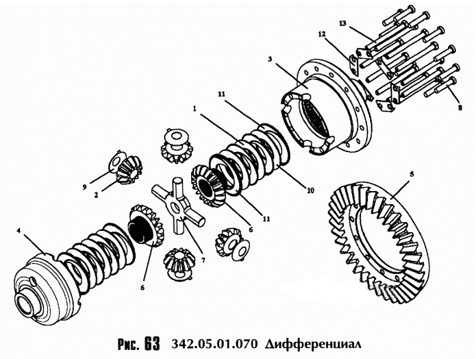 Дифференциал 342с(1)