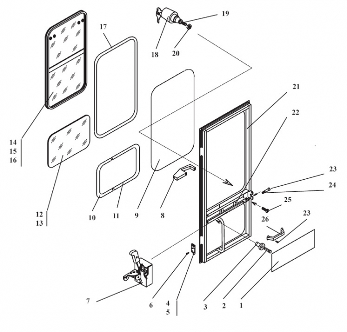 Дверь 333В,333В-01,333В4,332С-01,332С4-01(1)