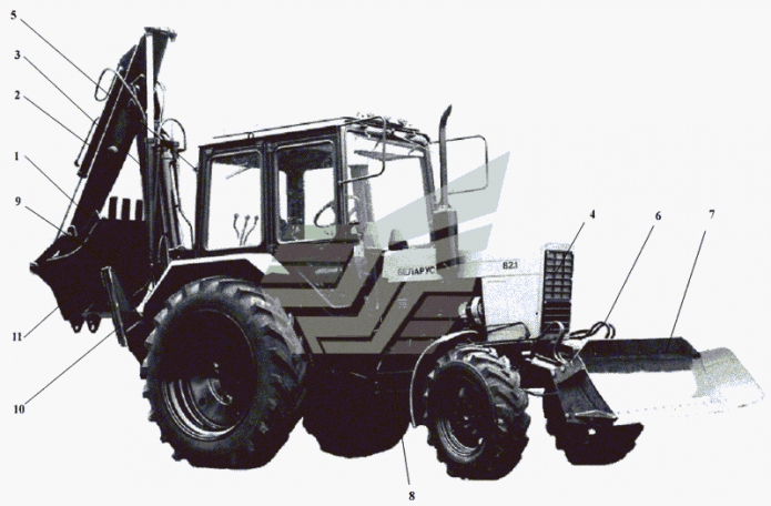 Экскаватор 702, 702А, 702А-01, 702B