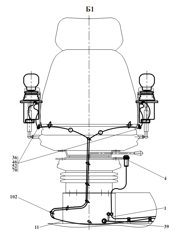 Электросистема кабины 2661-01(11)