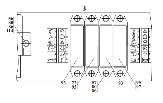 Электросистема кабины 2661-01(18)