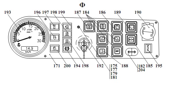 Электросистема кабины 2661-01(23)