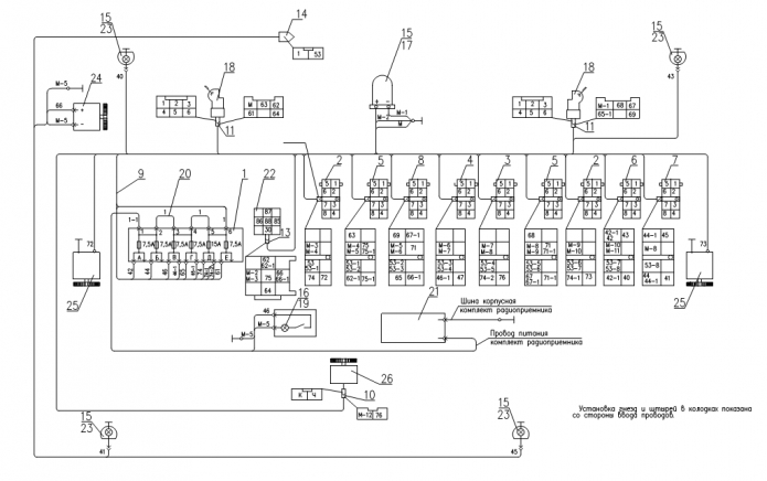 Электросистема кабины