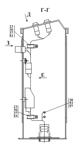 Электросистема подкабинника 371(6)