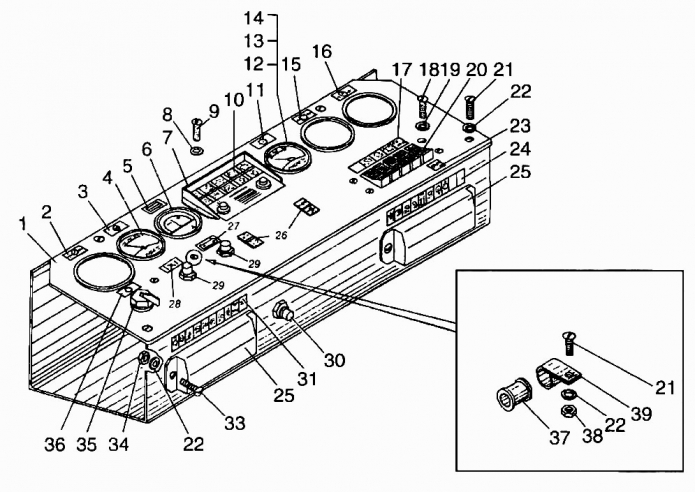Электросистема пульта 333(1)