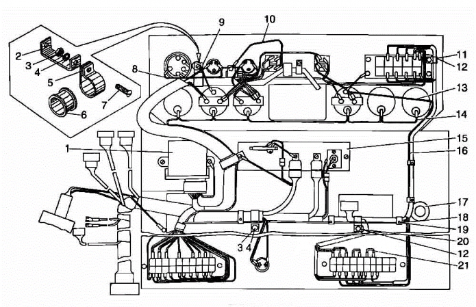 Электросистема пульта 342(2)