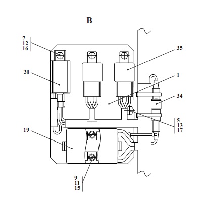 Электросистема силовой установки 527(4)