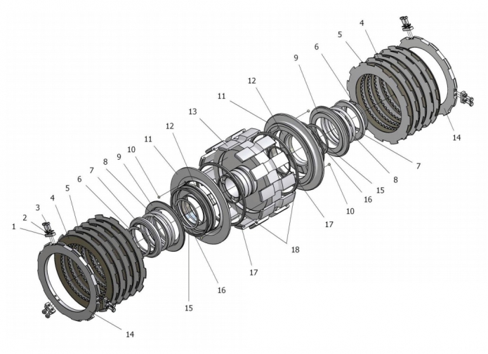 Фрикцион 332В, В4,С4-02(1)