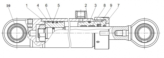 Гидроцилиндр 2661-01(1)