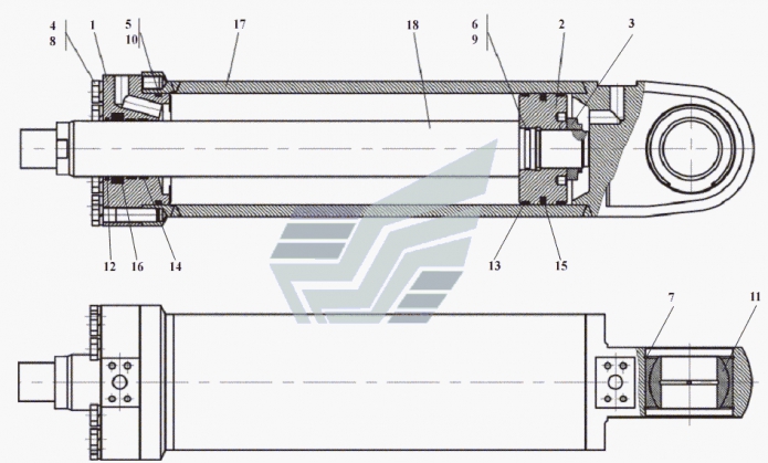 Гидроцилиндр 361(2)