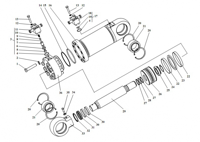 Гидроцилиндр 451А(2)