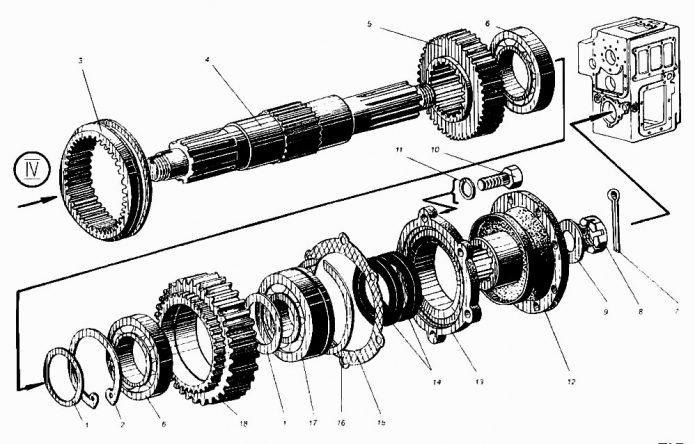 Гидромеханическая передача 333(10)