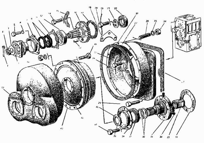 Гидромеханическая передача 333(3)