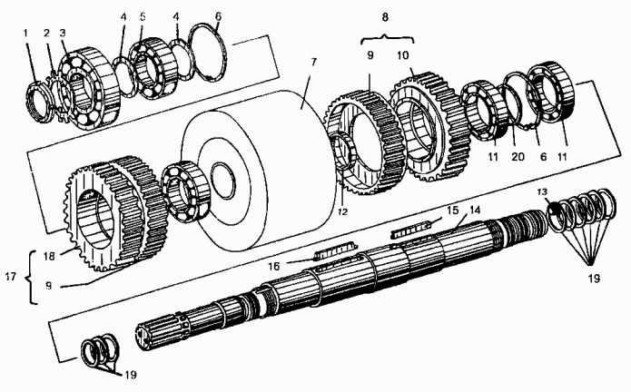 Гидромеханическая передача 333(5)