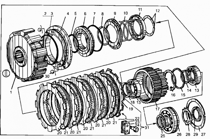 Гидромеханическая передача 333(6)