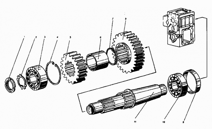 Гидромеханическая передача 333(8)