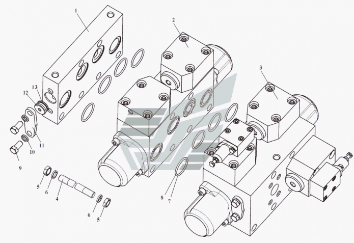 Гидрораспределитель 351(1)