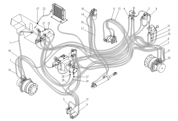 Гидросистема 6223(1)