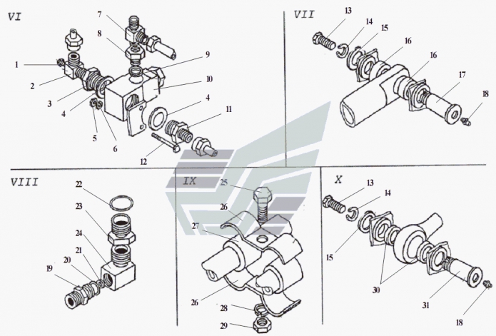 Гидросистема 702, 702А, 702А-01, 702B (9)