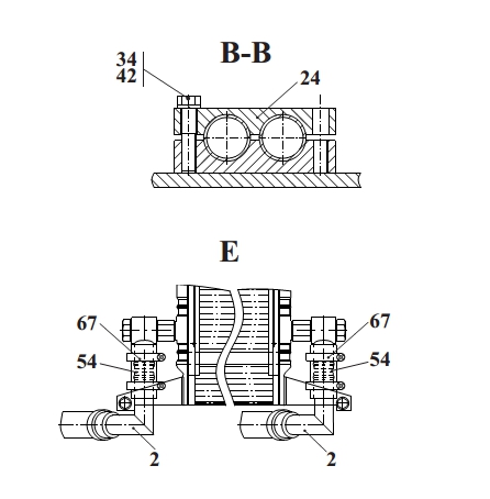 Гидросистема гидромеханической передачи 2243В(3)
