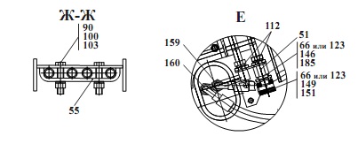 Гидросистема рабочего оборудования 527(2)