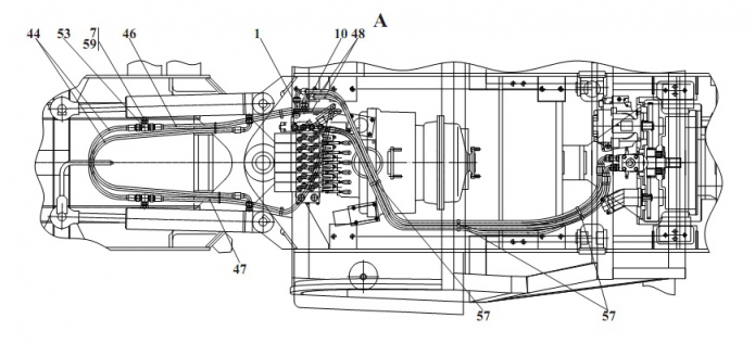 Гидросистема рулевого управления 2661-01(2)