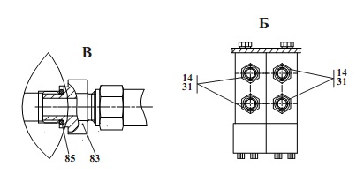 Гидросистема рулевого управления 527(2)