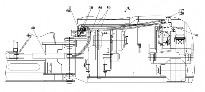 Гидросистема рулевого управления