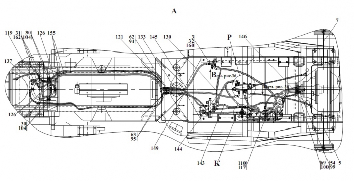 Гидросистема тормозов 2551(2)