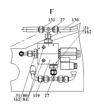 Гидросистема тормозов 2551(5)