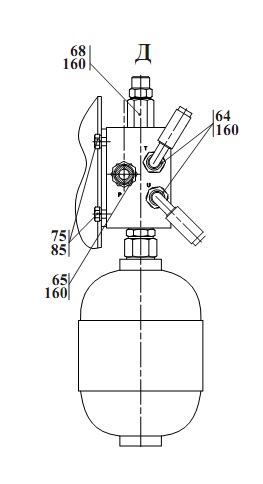 Гидросистема тормозов 2551(6)