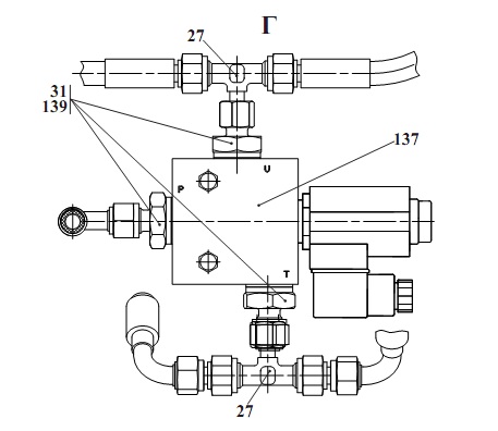 Гидросистема тормозов 2661-01(3)
