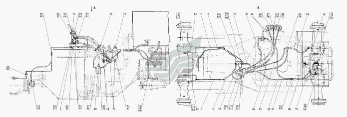 Гидросистема тормозов 371a(1)