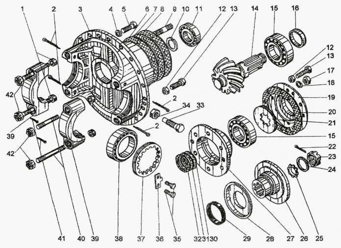 Главная передача 327(1)