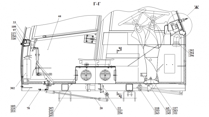 Кабина 2243В(3)