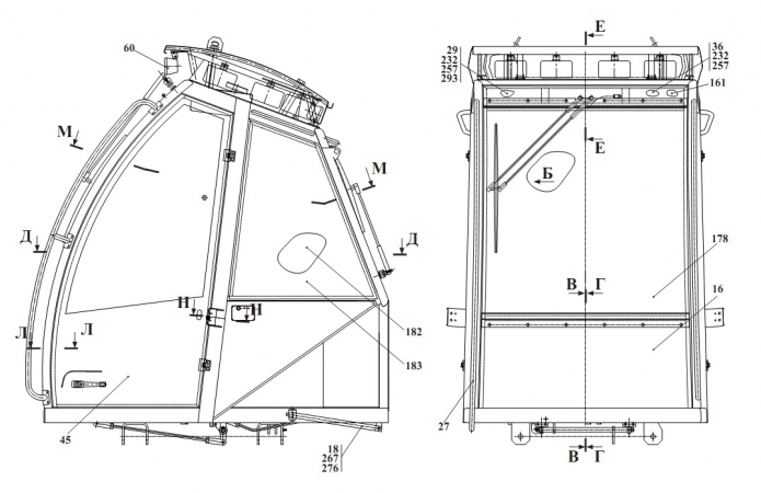 Кабина 2661-01(10)