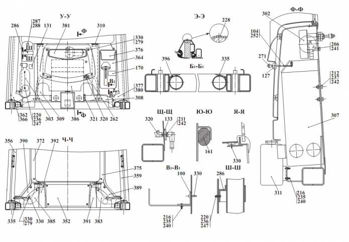 Кабина 332В, В4,С4-02(8)